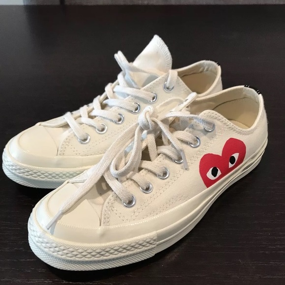 comme des garcons converse womens size 5.5